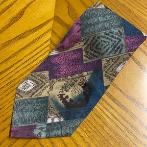 Structure Abstract Tie | 100% Cotton